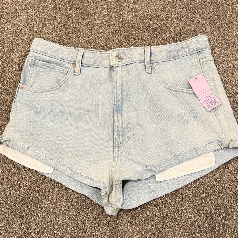 Target Light Blue Jean Shorts